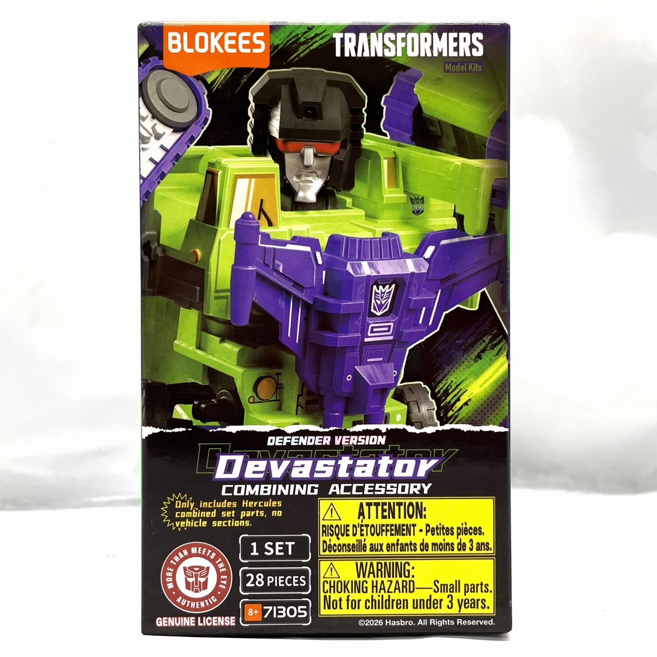 Blokees トランスフォーマー vol1-vol3対応の合体パーツ デバスター