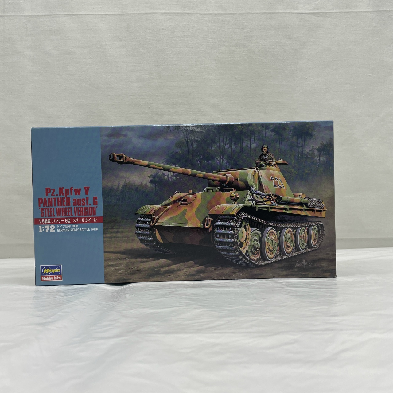 ハセガワ MT37 1/72 V号戦車･パンサー G型 スチール ホイール