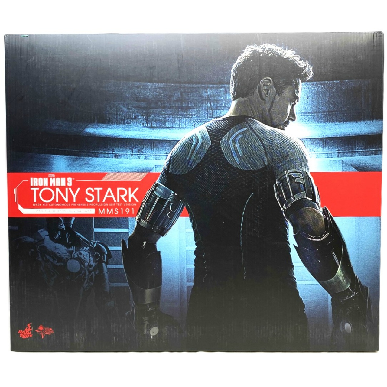 Hot Toys Movie Masterpiece MMS191 Tony Stark (Workshop Version) [Iron man 3] 1/6 Scale Fully Poseable Figure