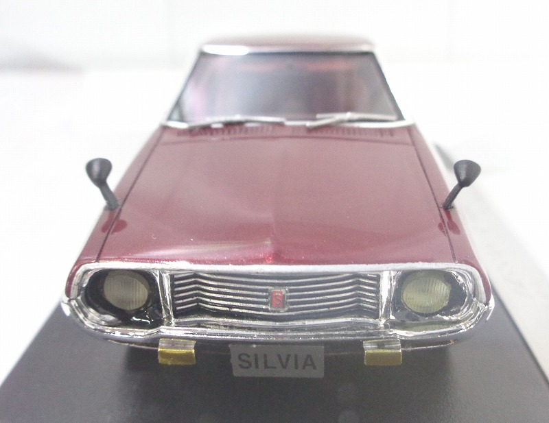 ハイストーリー 1/43 日産 シルビア LS-TYPE X 1975 (ワインレッド)