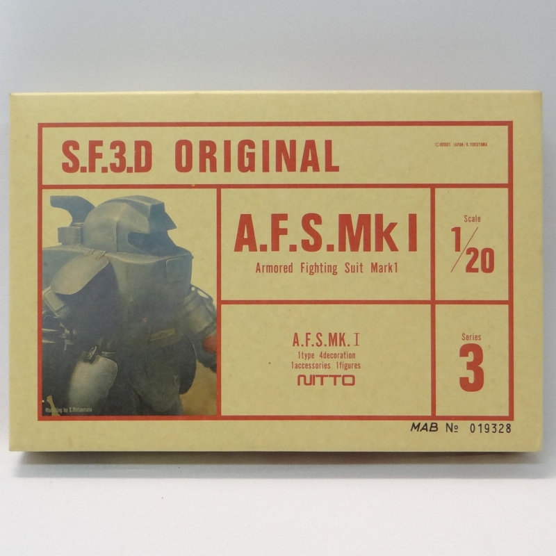 NITTO 1/20 S.F.3.D No.03 A.F.S. Mk.I (ArmoredFightingSuit. Mk.I)