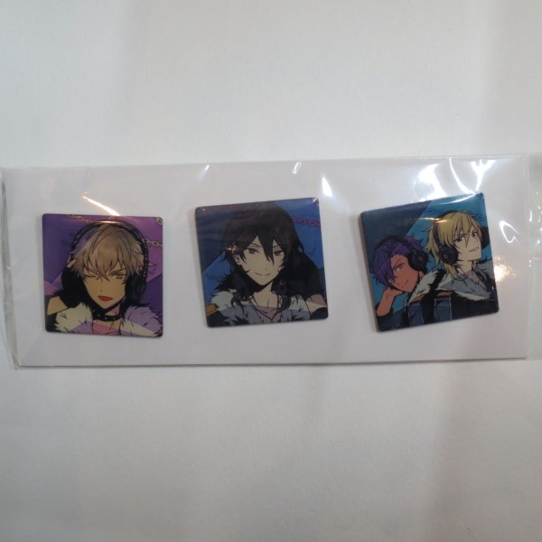 Ensemble Stars! Radio -Little Kittens Frightened of the Devils of the Night- DJCD Collection Pin Badge Set of 3