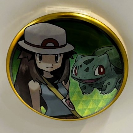 ポケットモンスター 缶バッジコレクション ～カントー編 主人公(女の子)&フシギダネ