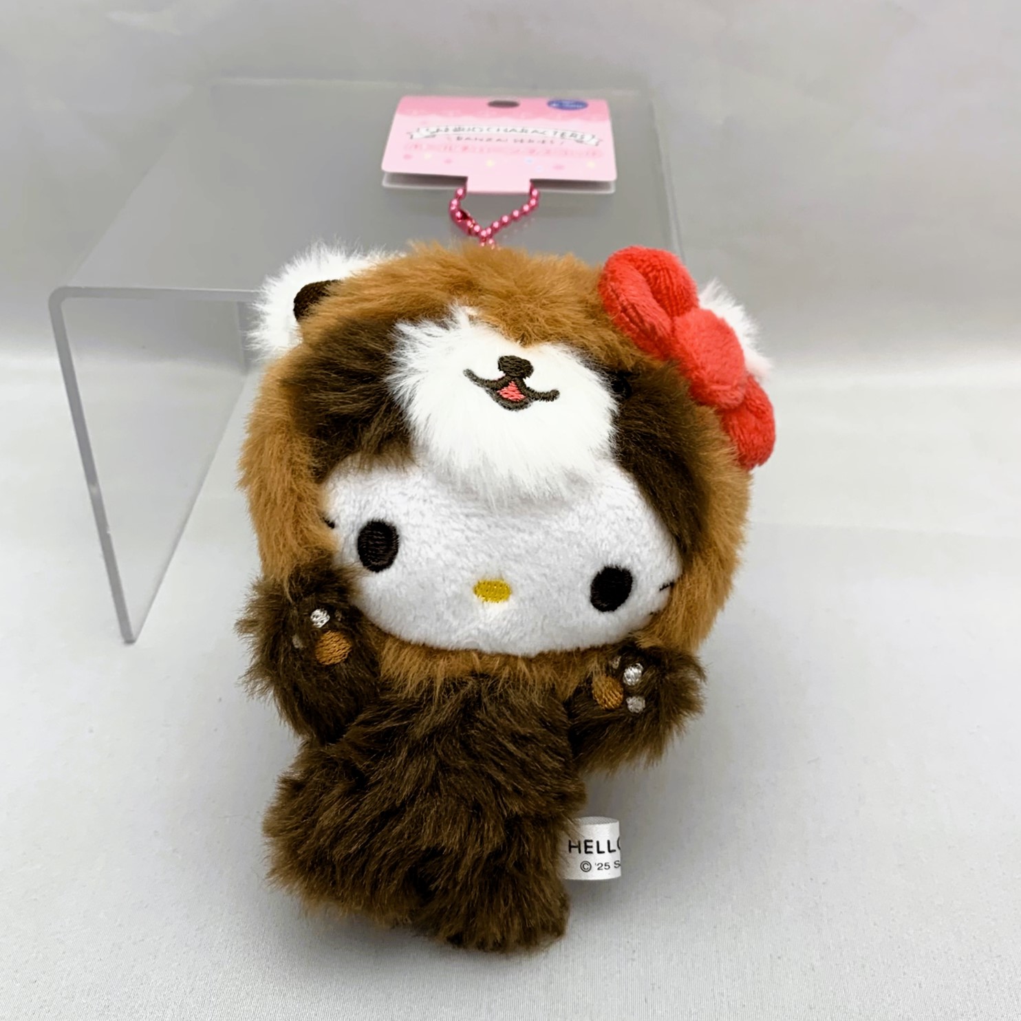 ケイカンパニー サンリオキャラクターズ(バンザイシリーズ) ボールチェーンマスコット ハローキティ(レッサーパンダ)