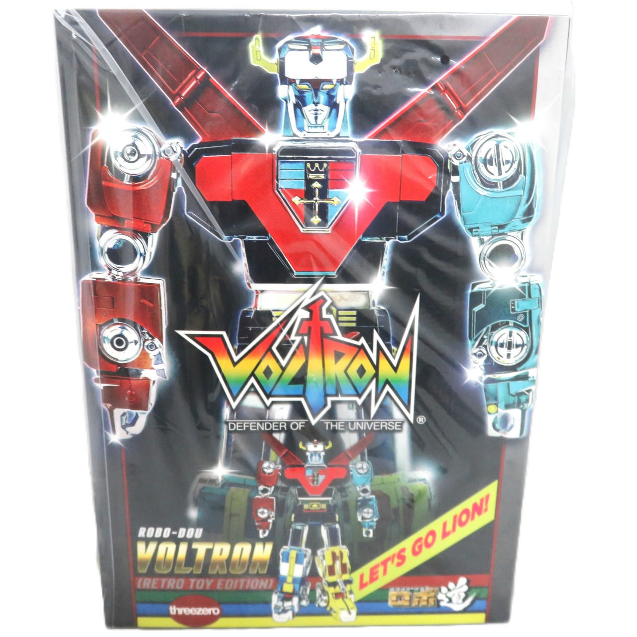 threezero ロボ道 Voltron: Defender of the Universe(ボルトロン) ボルトロン(レトロトイ版) 可動フィギュア