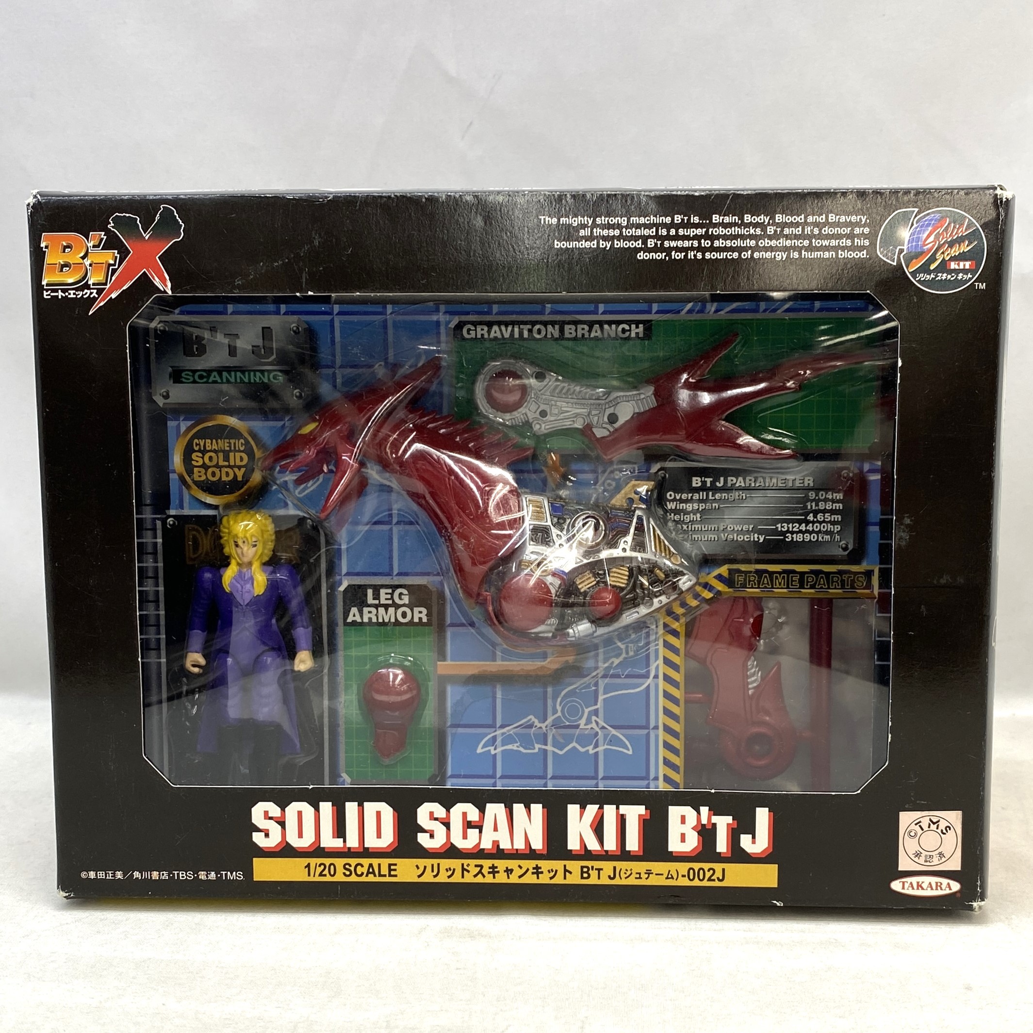 タカラ 1/20 ソリッドスキャンキット B'TJ(ジュテーム)-002J