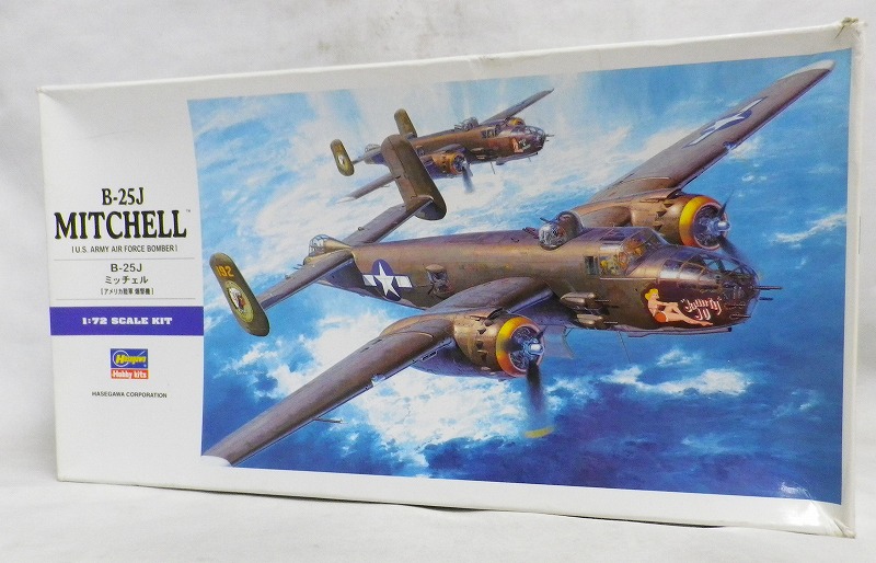ハセガワ E16 1/72 B-25J ミッチェル [アメリカ陸軍 爆撃機]