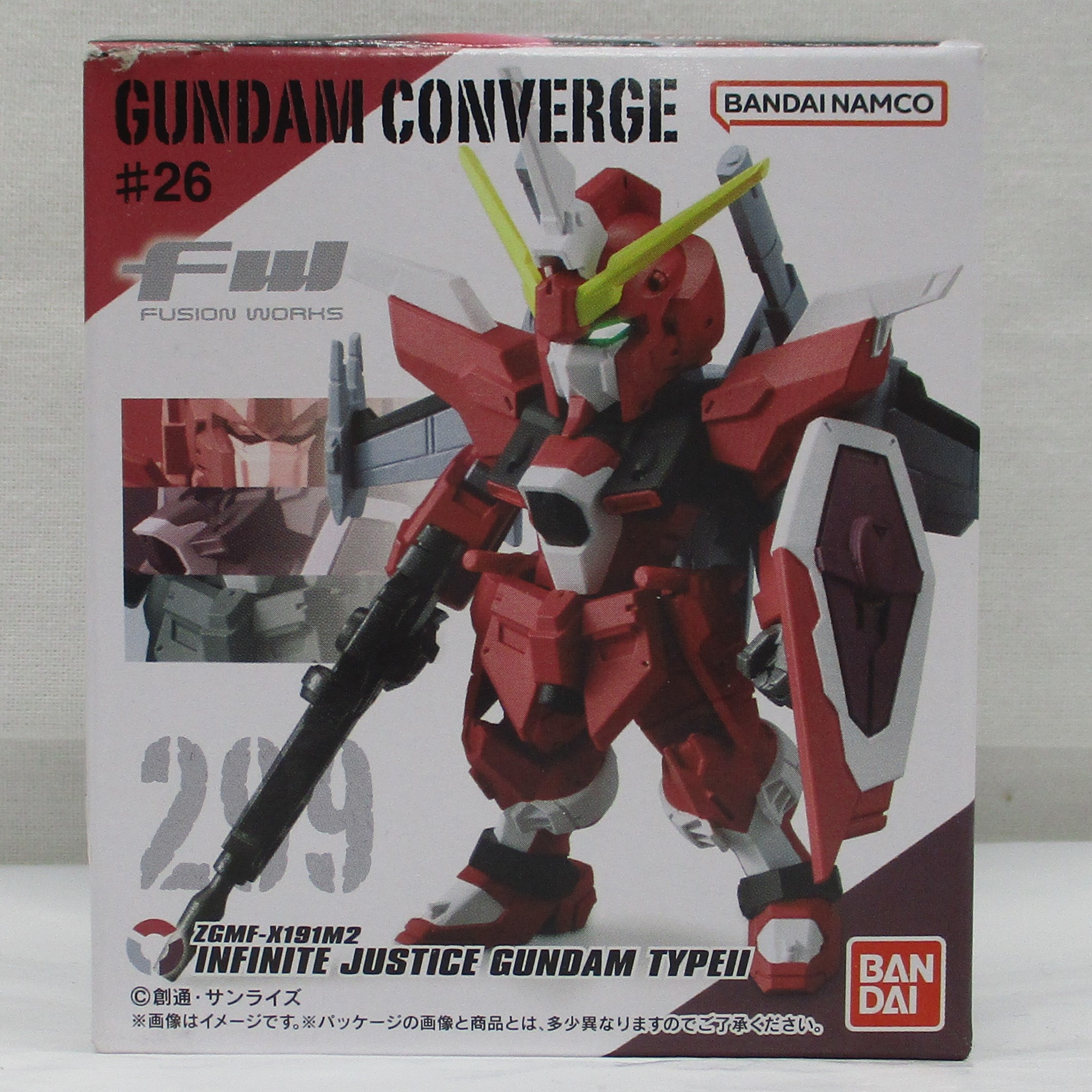 FW ガンダムコンバージ ♯26 299 インフィニットジャスティスガンダム弐式