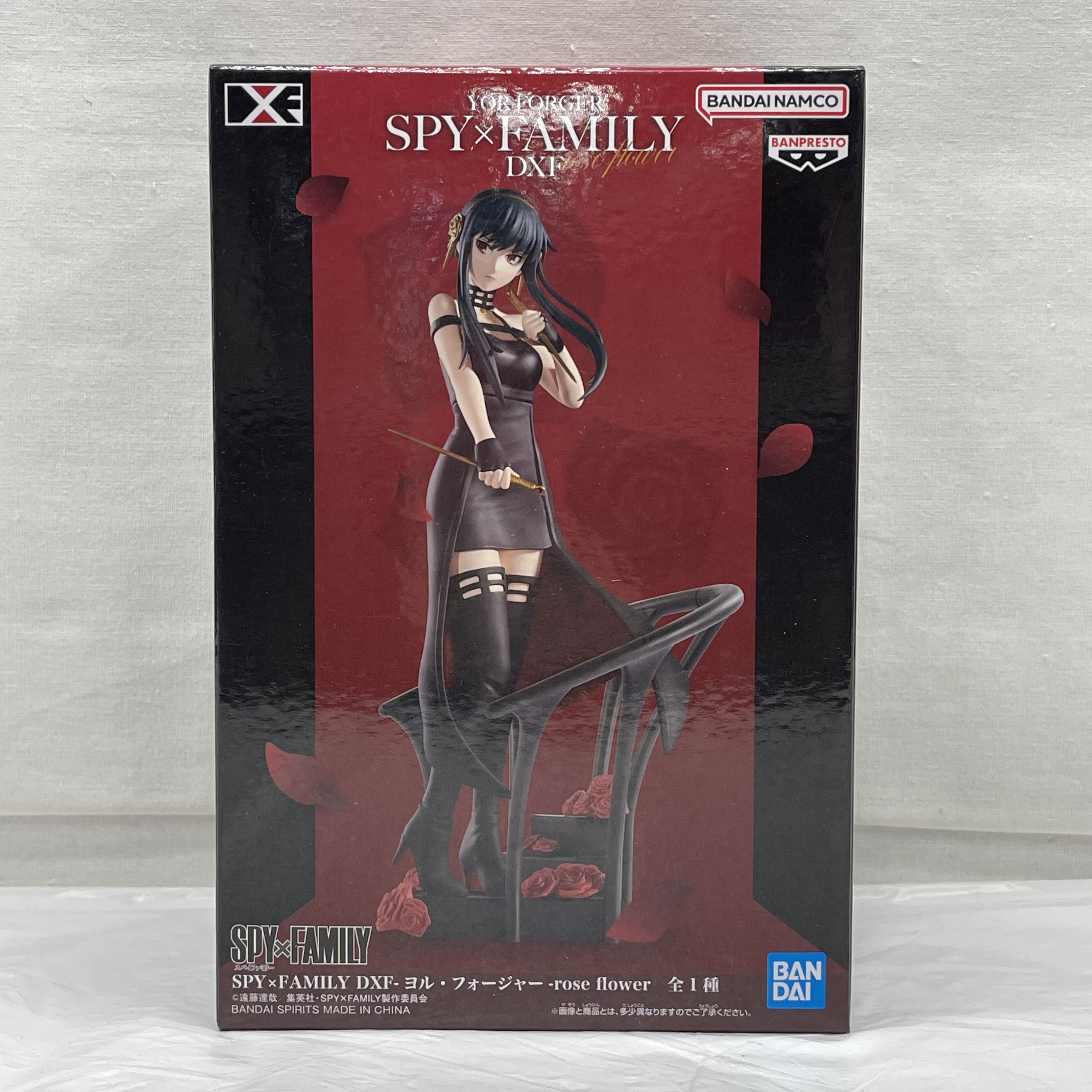 バンダイスピリッツ SPY×FAMILY DXF-ヨル・フォージャー-rose flower