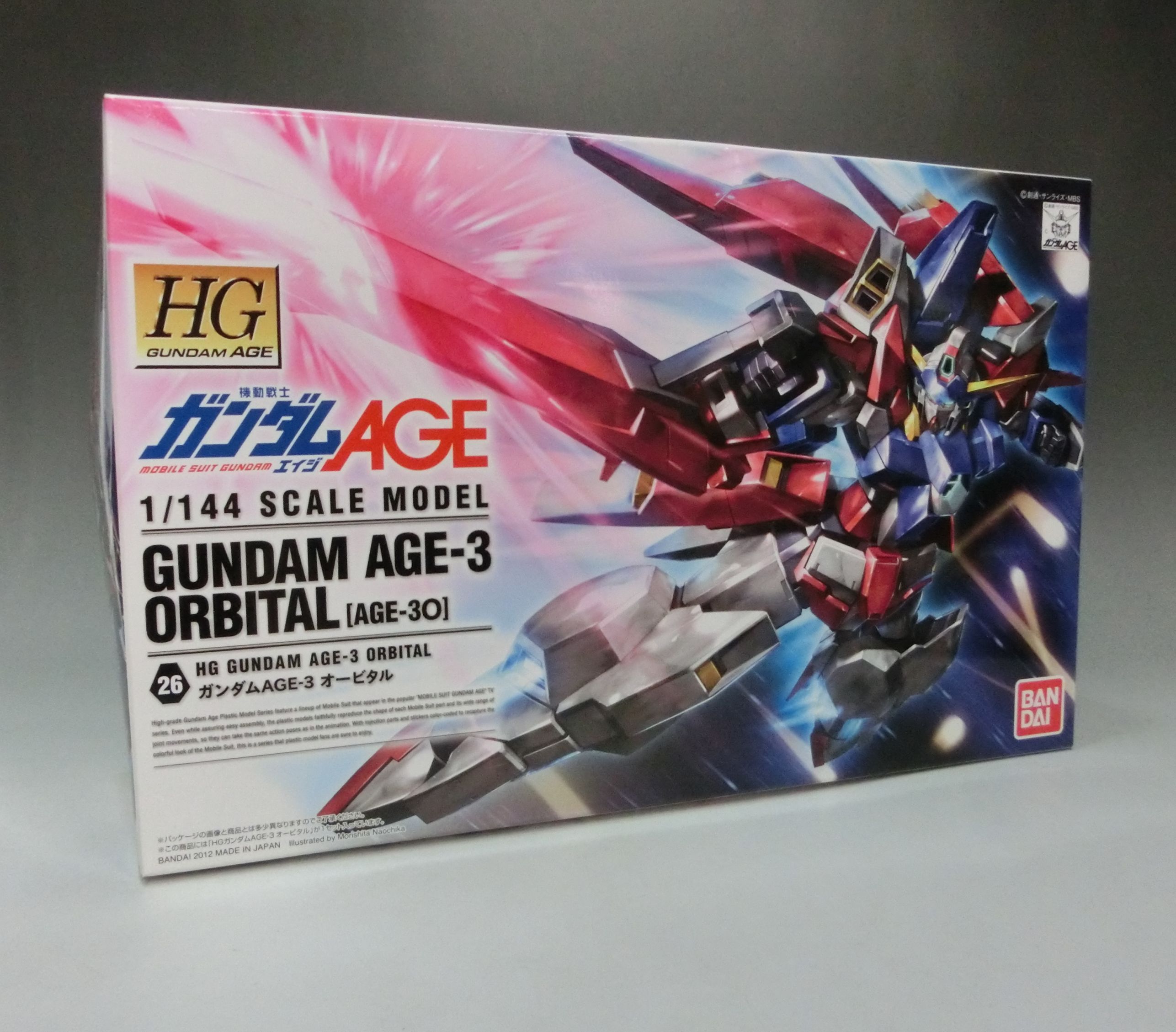 HG 1/144 ガンダムAGE-3 オービタル