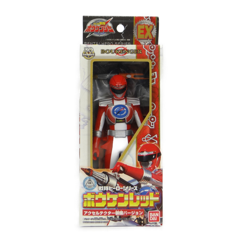 GoGo Sentai Boukenger Sentai Hero Series EX BoukenRed Accel Tector Equipped Version