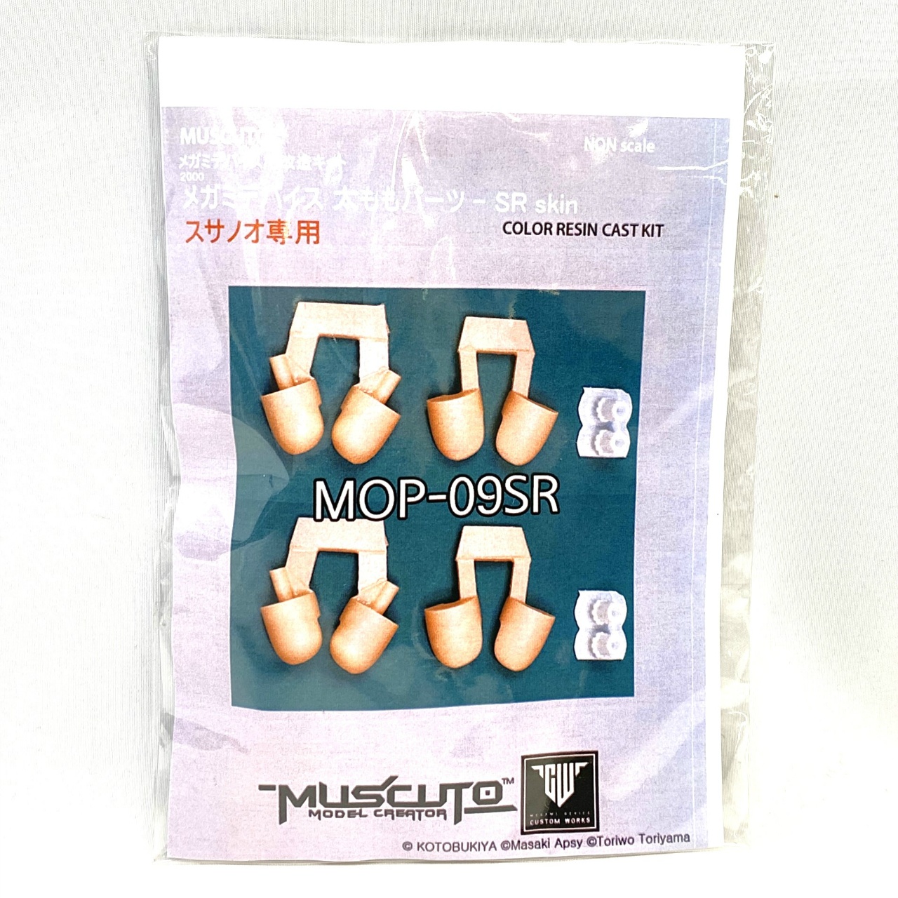 muscoto メガミデバイス用改造キット MOP-009SR メガミデバイス 太ももパーツ SR skin スサノオ専用