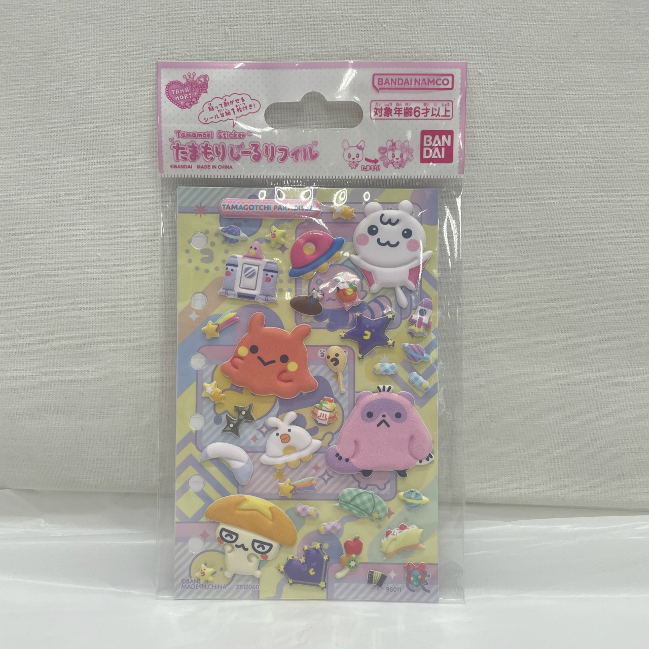 バンダイ たまごっち たまもりしーるリフィル Tamagotchi Paradiseセット2