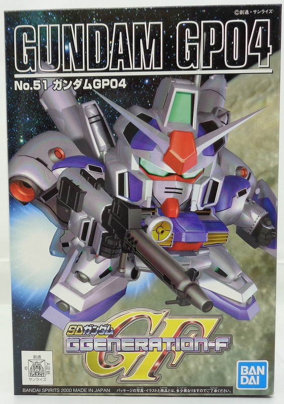 SDガンダムGジェネレーションF ガンダムRX-78 GP04 (バンダイスピリッツ版)
