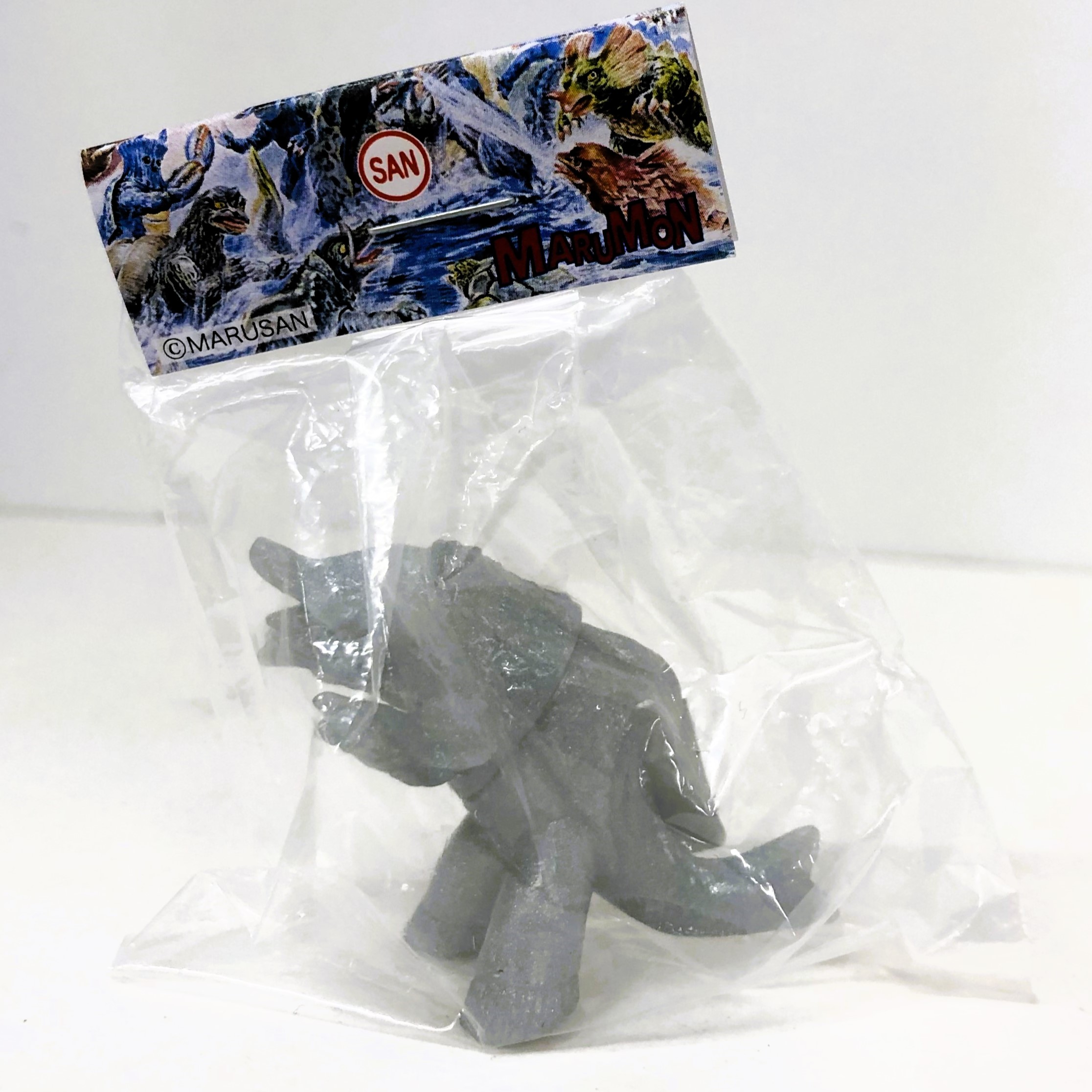 マルサン マルガチャ マルモン 60mm怪獣大図鑑 シーブル 灰ラメ 未塗装