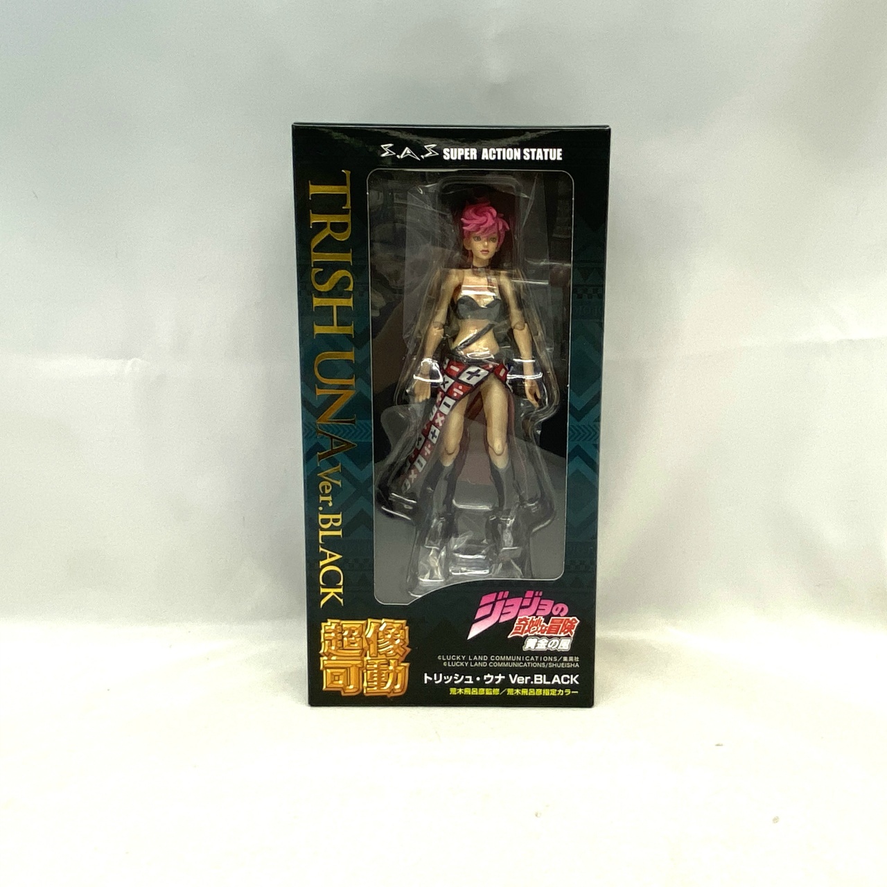 超像可動 ジョジョの奇妙な冒険 第五部 トリッシュ・ウナ Ver.BLACK WF限定特典付き
