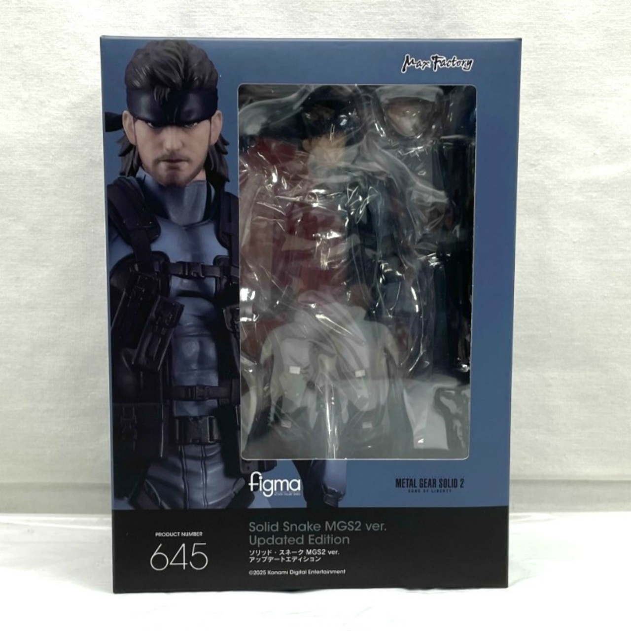 figma 645 ソリッド・スネーク MGS2 ver. アップデートエディション