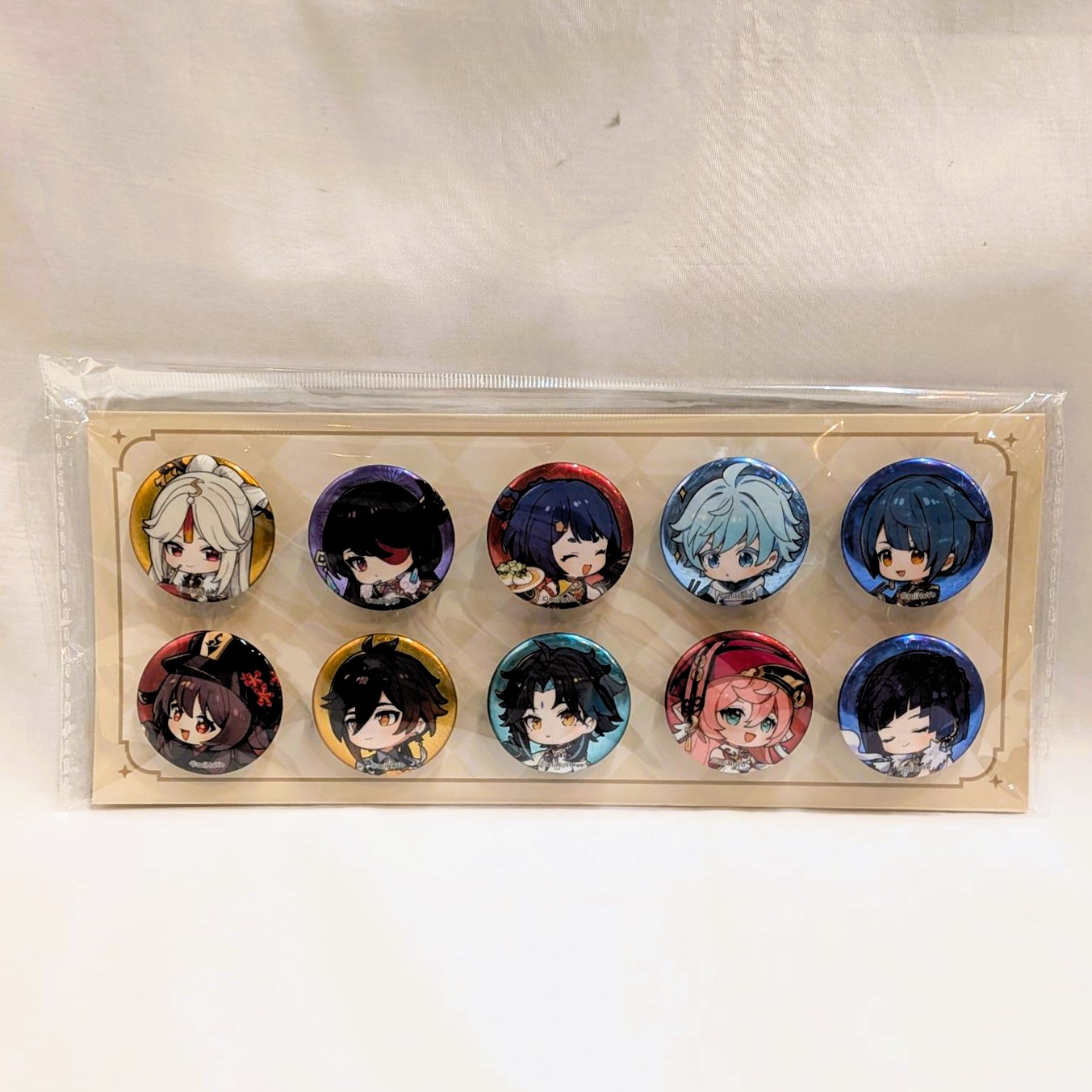 Genshin Impact Colors of the Spring Wind Series Mini Metal Badge Set Vol.2 Type A