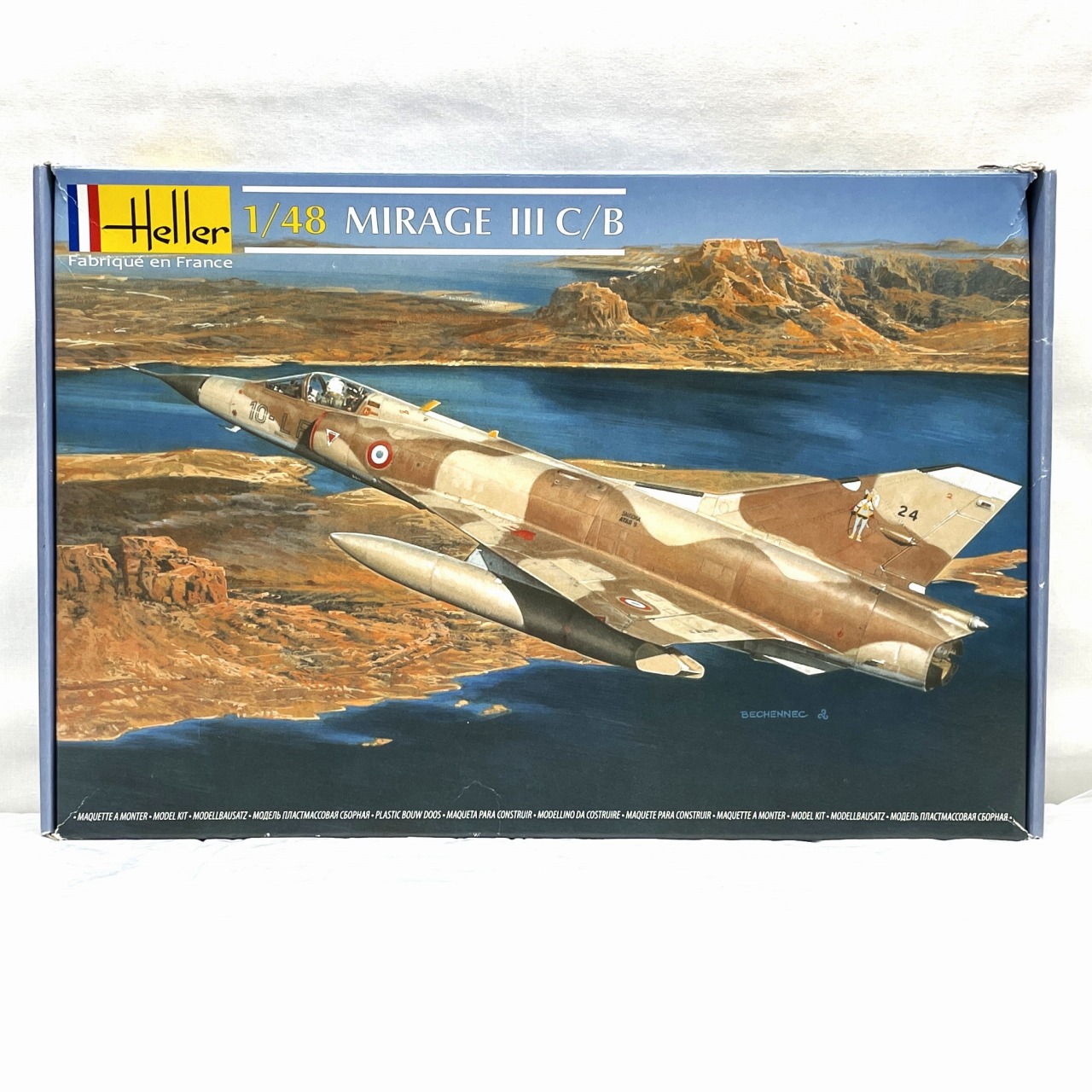 Heller 1/48 ミラージュ III C/B