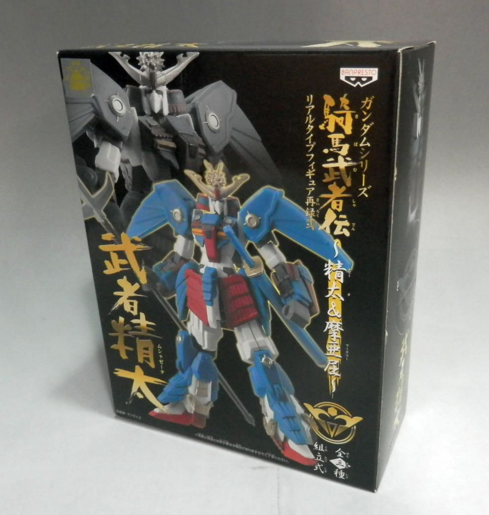 Banpresto Gundam Series Kiba Mushaden Real Type Figure Re-issued 2 Musha Zeta