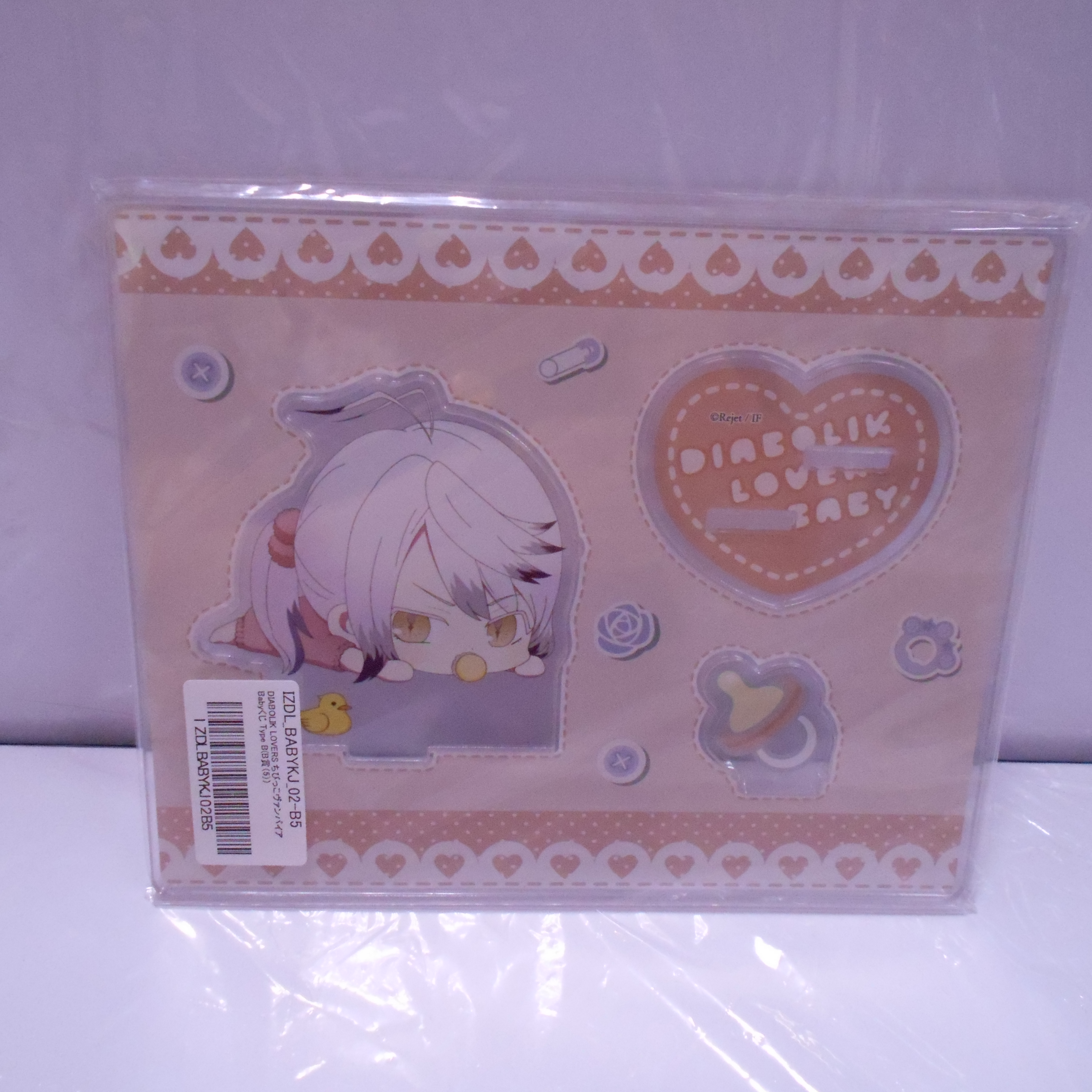 rejet DIABOLIK LOVERS ちびっこヴァンパイア Babyくじ TypeB B5賞 アクリルフィギュアスタンド カルラ