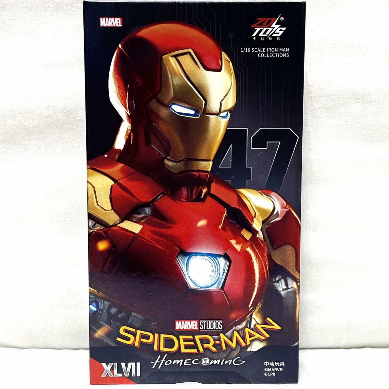 ZD Toys アイアンマン Mark 47 1/10アクションフィギュア 「スパイダーマン・ホームカミング」