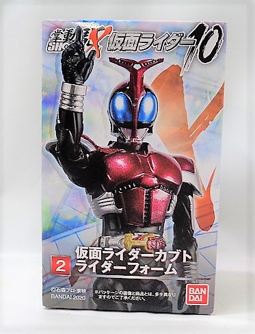 バンダイ SHODO-X(掌動駆) 仮面ライダー10 2.仮面ライダーカブト ライダーフォーム