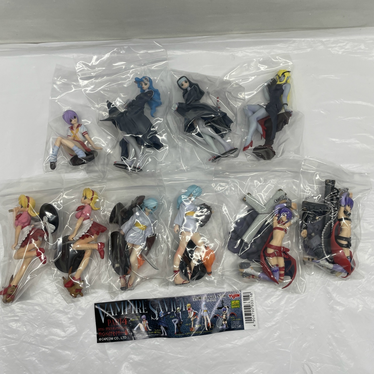 SR カプコンリアルフィギュアコレクション ヴァンパイアセイヴァー編PART4 全種セット