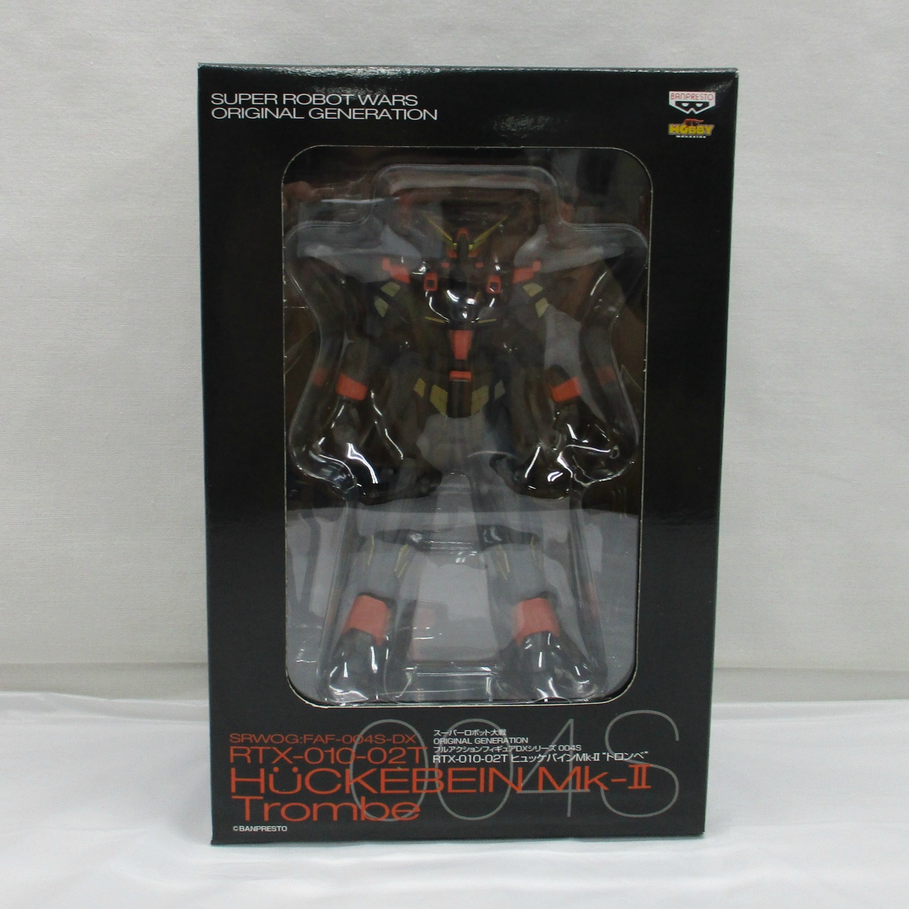 VOLKS Super Robot Wars FAF-004S-DX RTX-010-02T Huckebein Mk-II Trombe Chara Hobby 2005