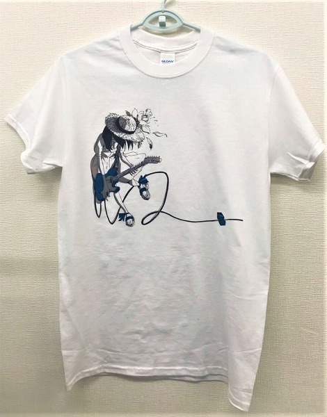 川野×ジャングル Tシャツ テレキャスター ホワイト XL