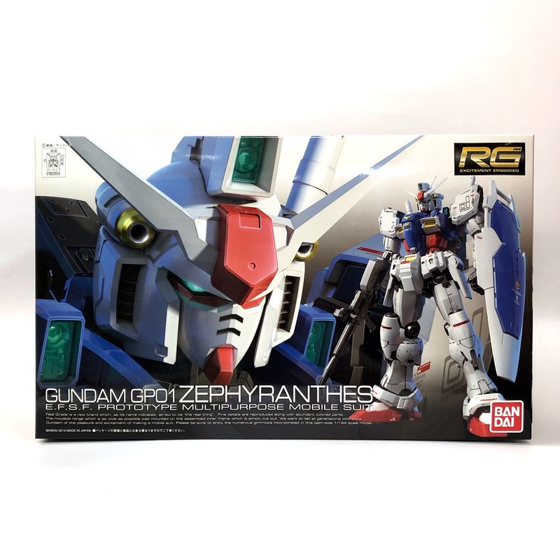 RG (リアルグレード) 1/144 RX-78GP01 ガンダム試作1号機ゼフィランサス
