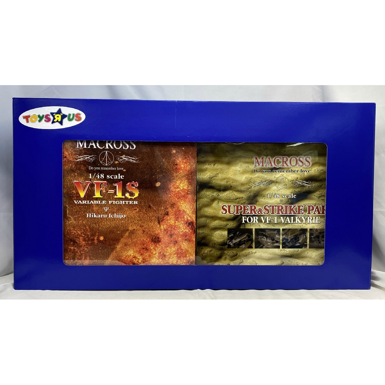 やまと 1/48 VF-1S バルキリー 一条輝機&スーパー&ストライクパーツ FOR VF-1 バルキリー トイザらス限定