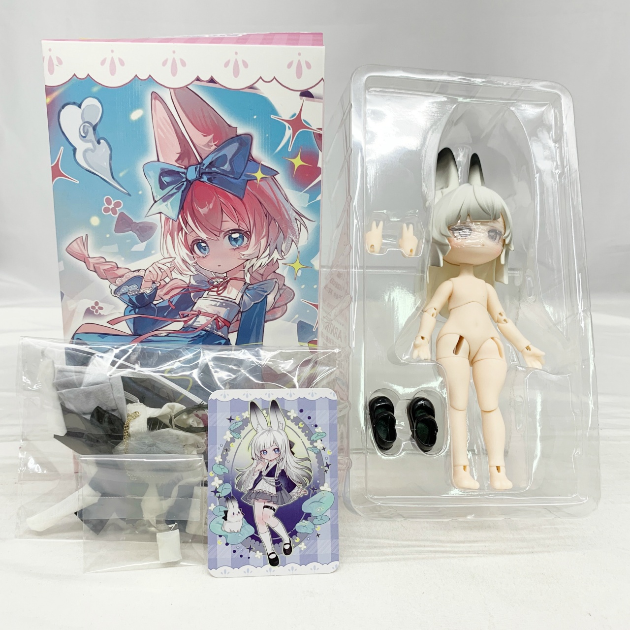 不可食用人形 BJDブラインドドールシリーズ うさぎの月跳びタイム 清禾(ちんほう)