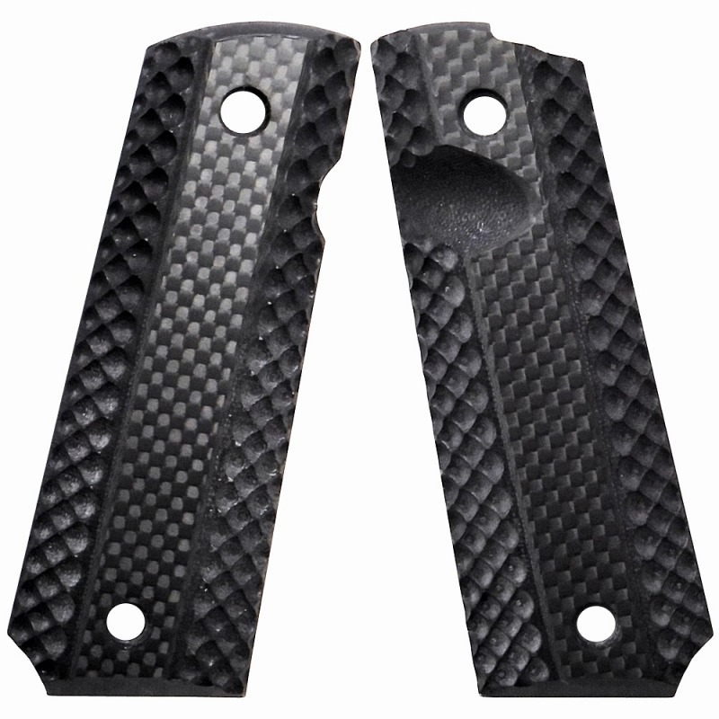 DOUBLE ALPHA ACADEMY 1911 GRIPS カーボンファイバー GY