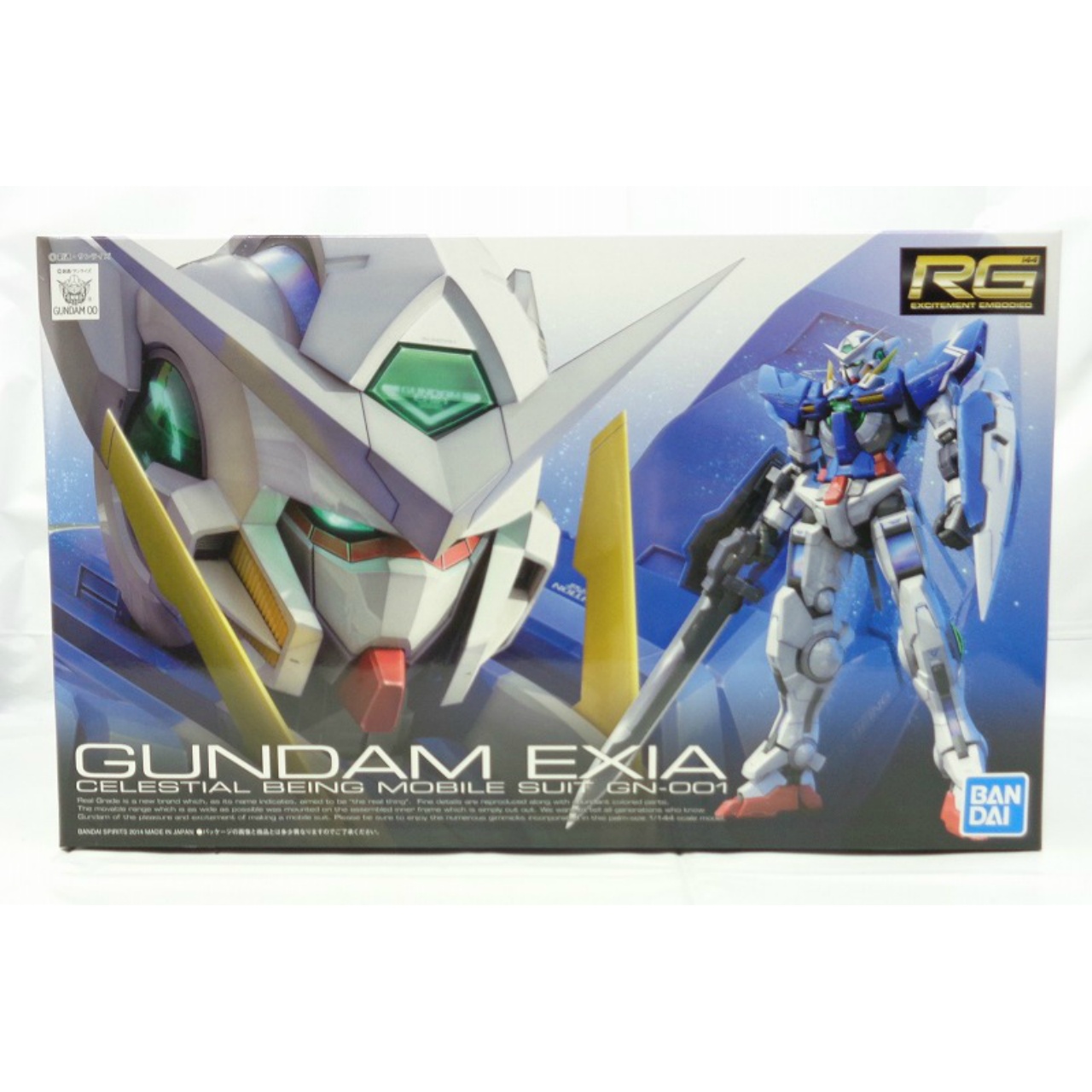 RG (リアルグレード) 1/144 GN-001 ガンダムエクシア (バンダイスピリッツ)