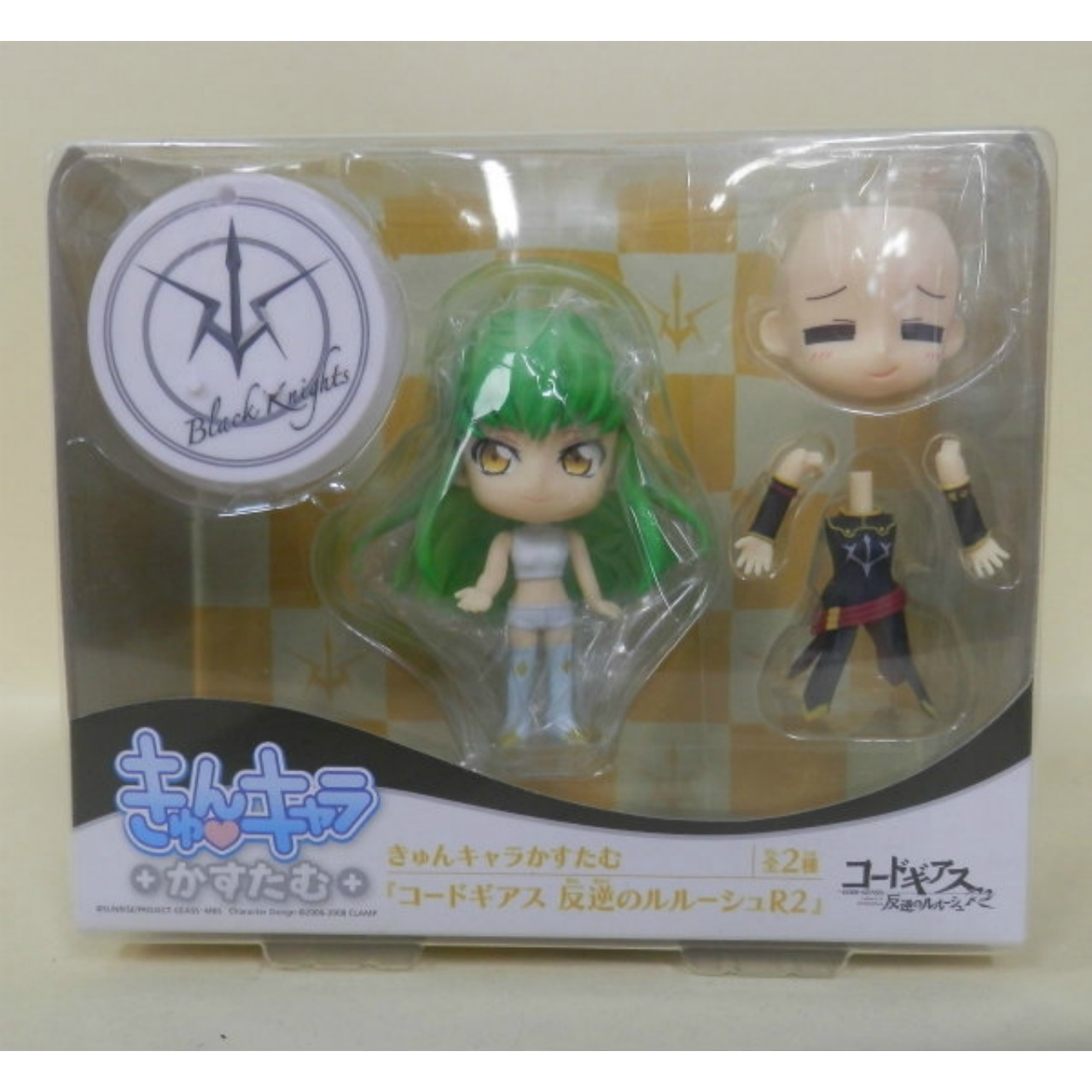 バンプレスト きゅんキャラかすたむ C.C. 黒の騎士団Ver.