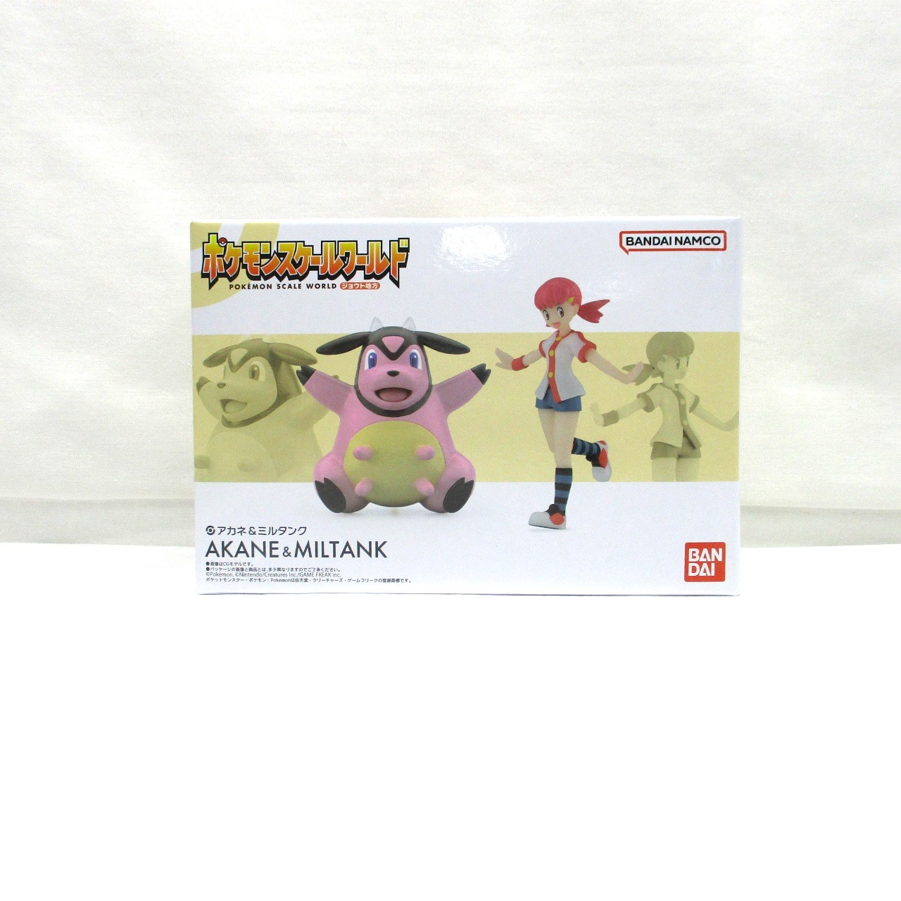 ポケモンスケールワールド ジョウト地方 アカネ&ミルタンク