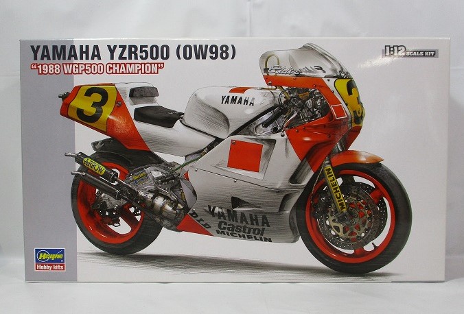 ハセガワ 1/12 ヤマハ YZR500 OW98 1988 WGP500チャンピオン ディスプレイキット
