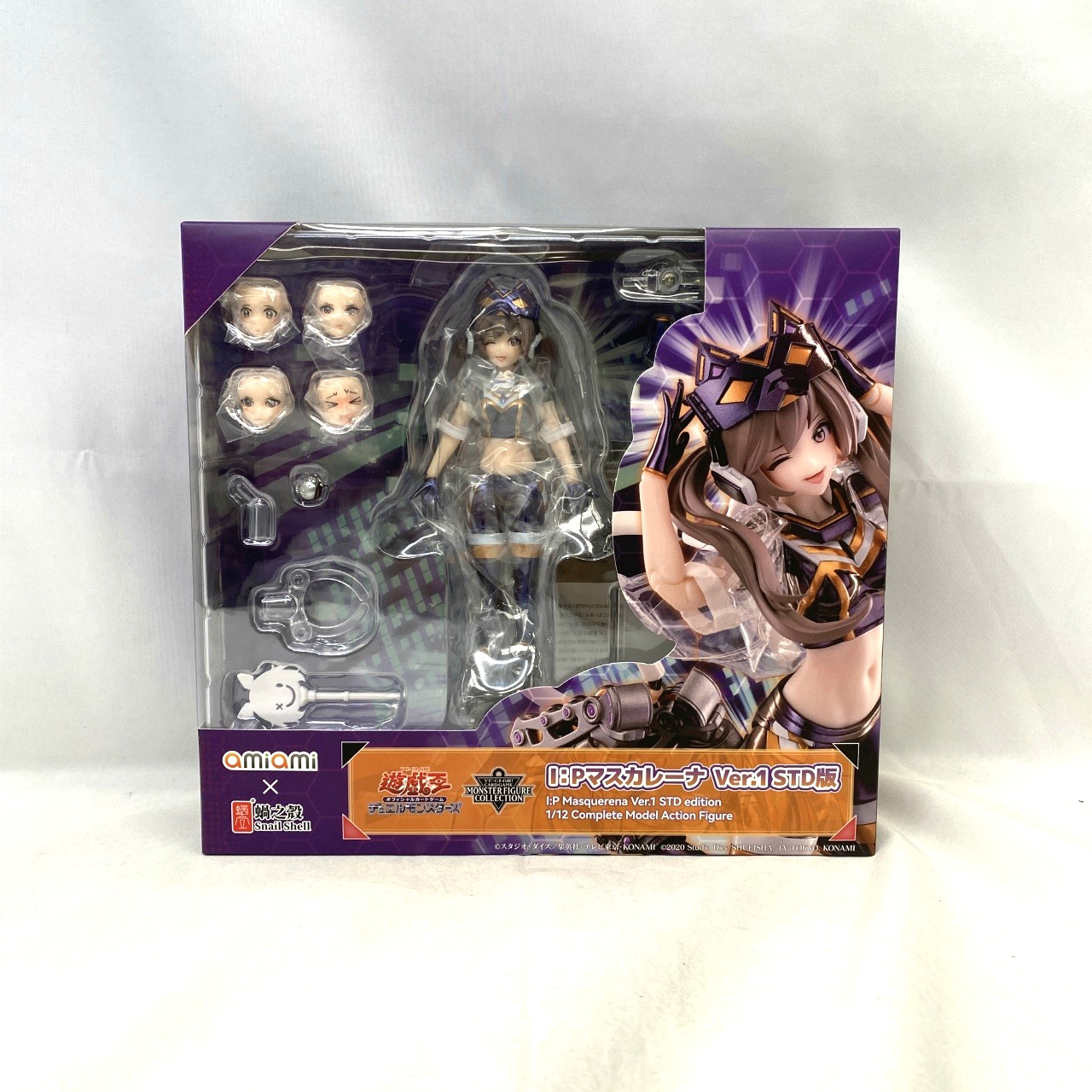 遊戯王カードゲーム モンスターフィギュアコレクション I:Pマスカレーナ Ver.1 STD版 1/12 完成品アクションフィギュア