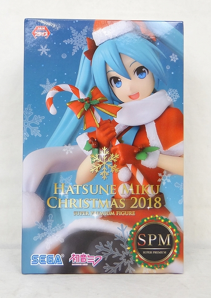 SEGA Hatsune Miku Series Hatsune Miku Chrismas 2018 Super Premium Figure