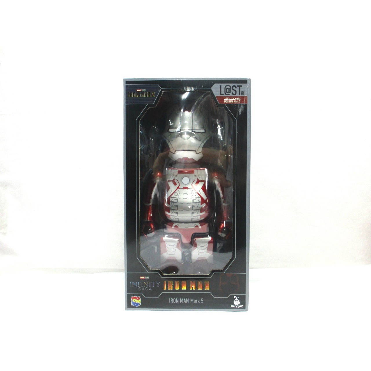 Happyくじ MARVEL Infinity SAGA『IRON MAN』 L@ST賞 BE@RBRICK 400% アイアンマンMark5