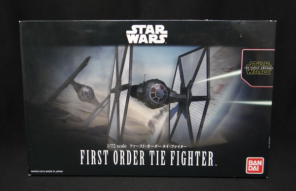 バンダイ 1/72 ファースト･オーダー タイ･ファイター
