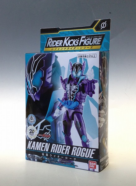 バンダイ RIDER KICK’S FIGURE レジェンドライダーシリーズ 仮面ライダーローグ