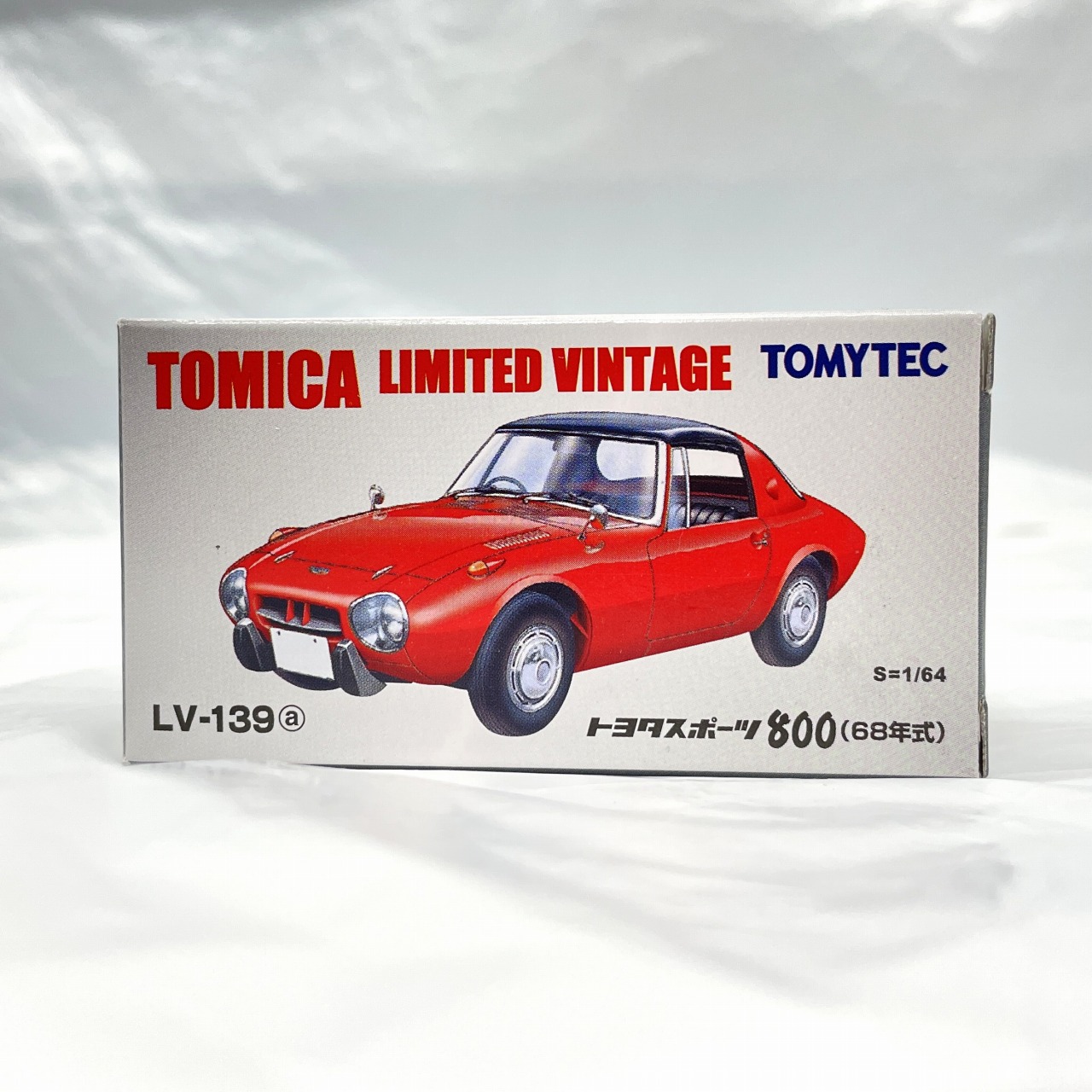 トミーテック トミカリミテッドヴィンテージ  LV-139a トヨタスポーツ800(68年式) 赤
