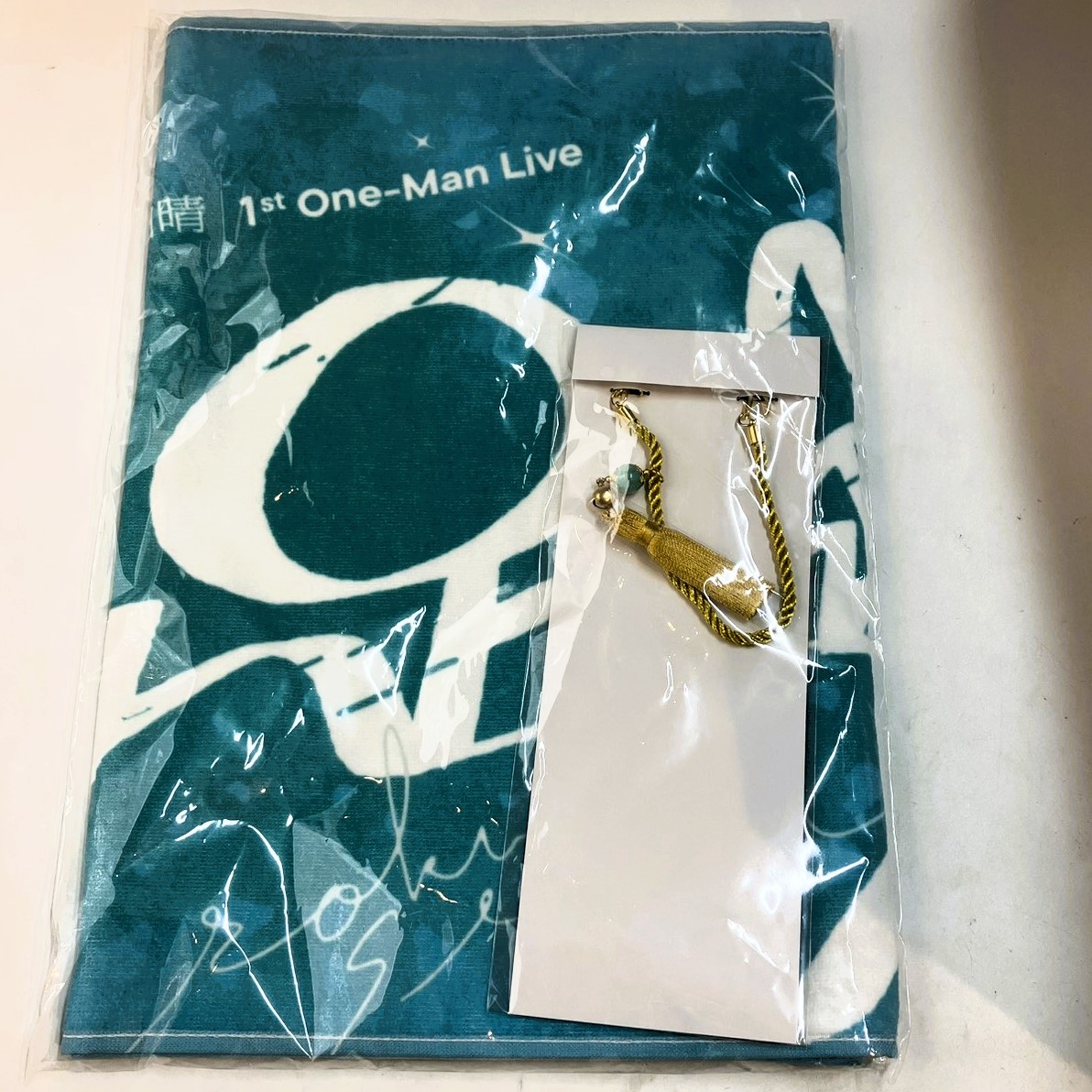 にじさんじ 甲斐田晴 1st Live 足跡 チャーム付きタオル