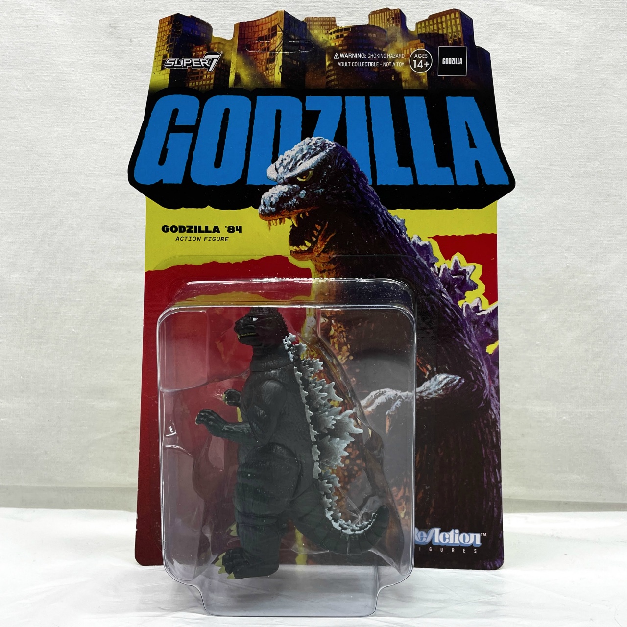 SUPER7 REACTION FIGURES 3.75インチアクションフィギュア ゴジラ'89