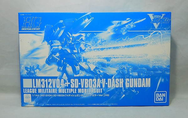 HGUC 1/144 Vダッシュガンダム クリアカラーver.