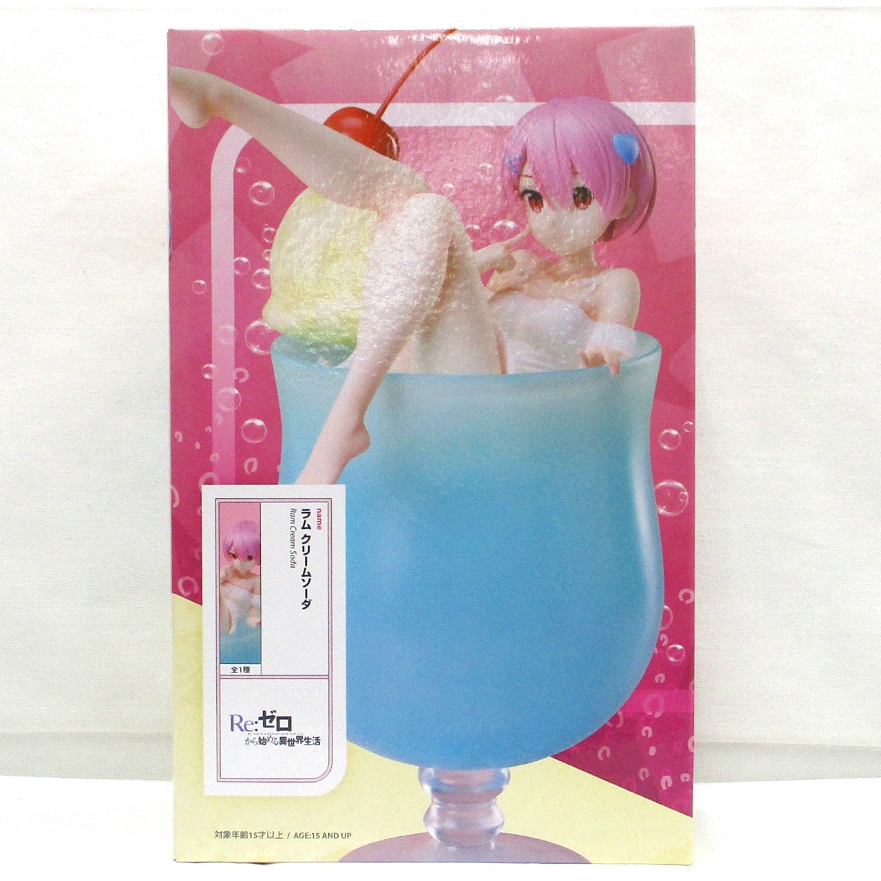 elCoCo Re:ゼロから始める異世界生活 ラム クリームソーダ 1/7スケールフィギュア