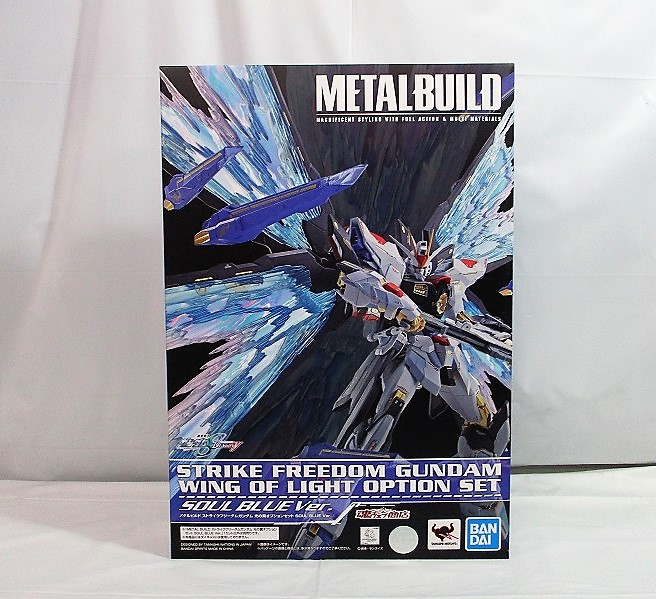 METAL BUILD(メタルビルド)ストライクフリーダムガンダム 光の翼オプションセット SOUL BLUE Ver.