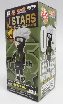 J STARS ワールドコレクタブルフィギュア Vol.5 JS039 はたけカカシ JS039 48560